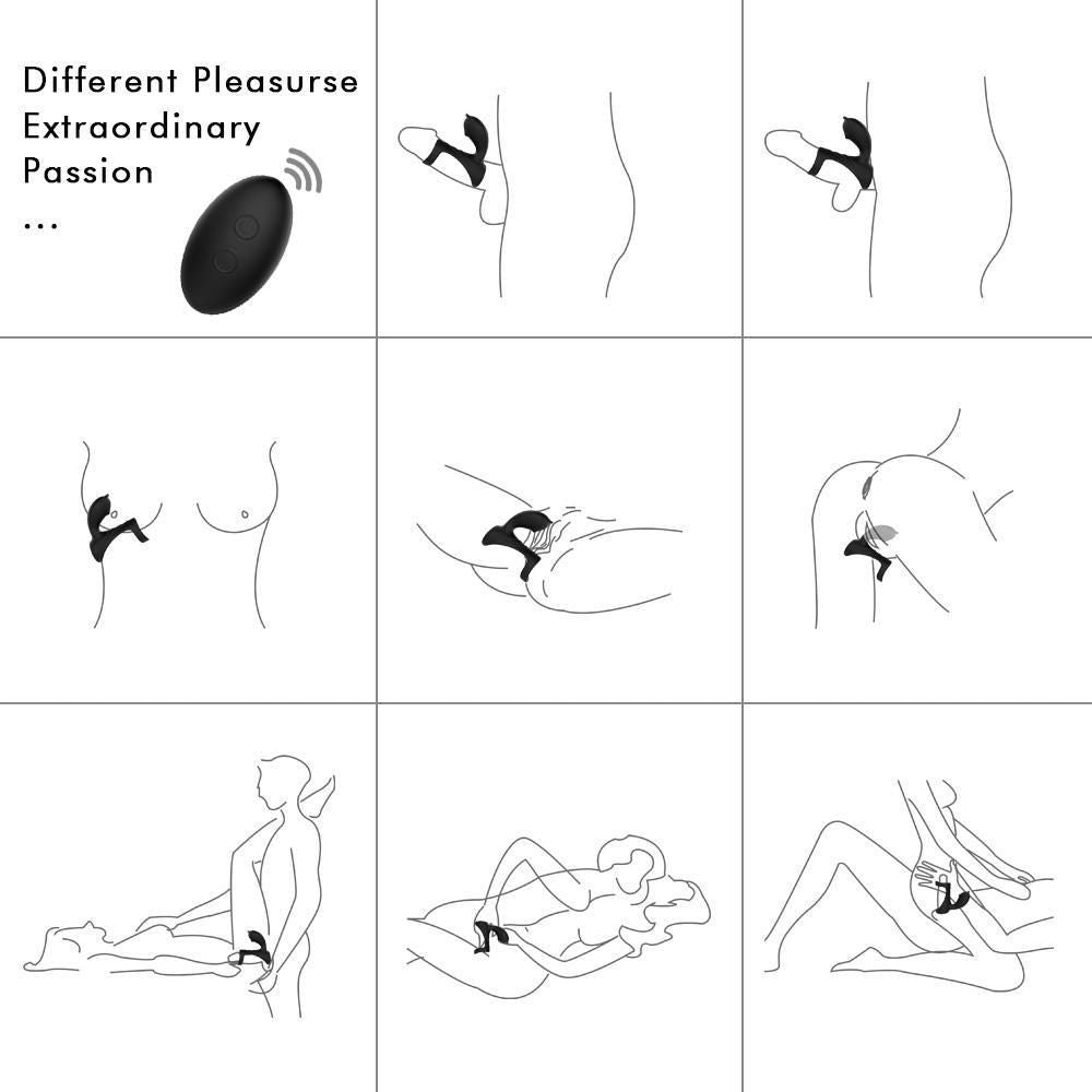 Alpha King Couples Ring